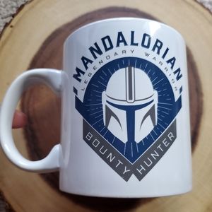 Star Wars Mandalorian bounty hunter coffee cup